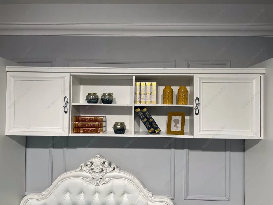 Секция навесная мост Мишель белый матовый | изображение 4