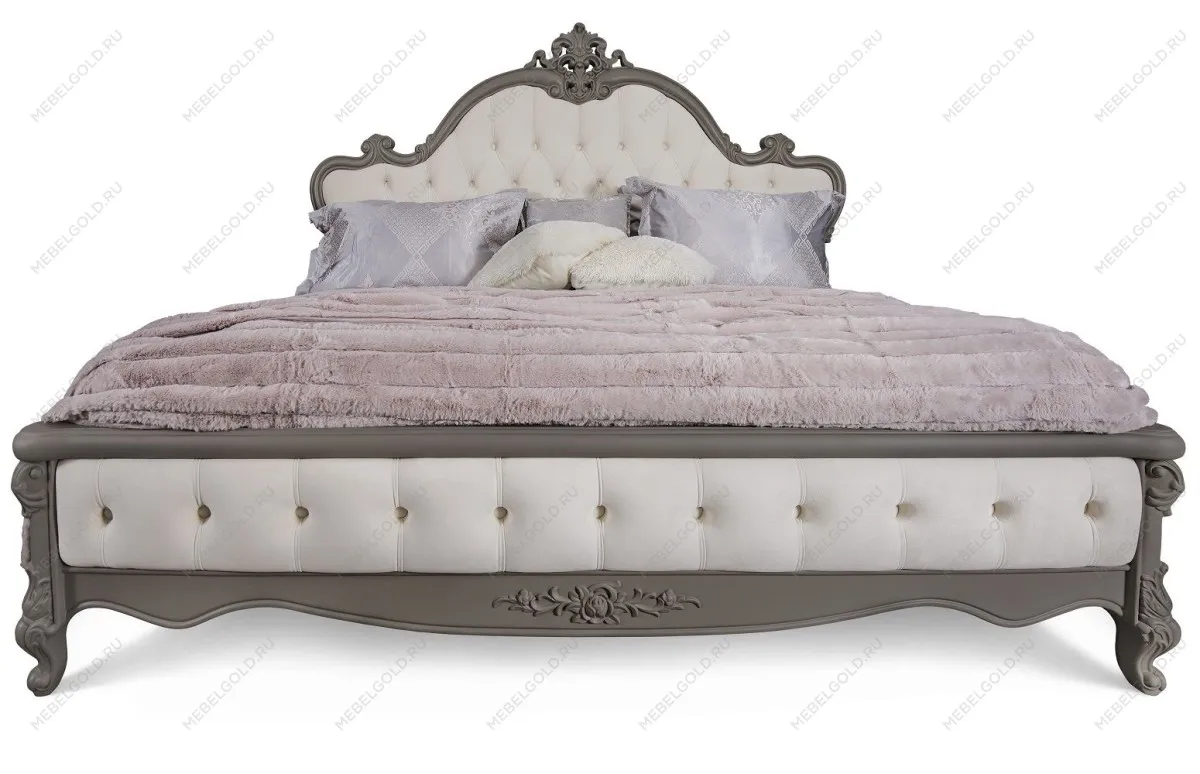 Кровать Мишель Лайт 160х200 см серый | изображение 1