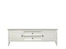 Тумба ТВ 2 ящика 2 дверцы Manhattan (Молочный)