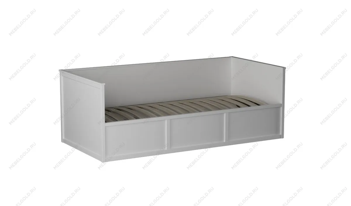 Кровать 900 с подъемным механизмом, Фрея (2082*990*744) Белый, 12523 | изображение 2