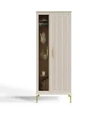 Витрина Замира 2-ств высокая бежевый