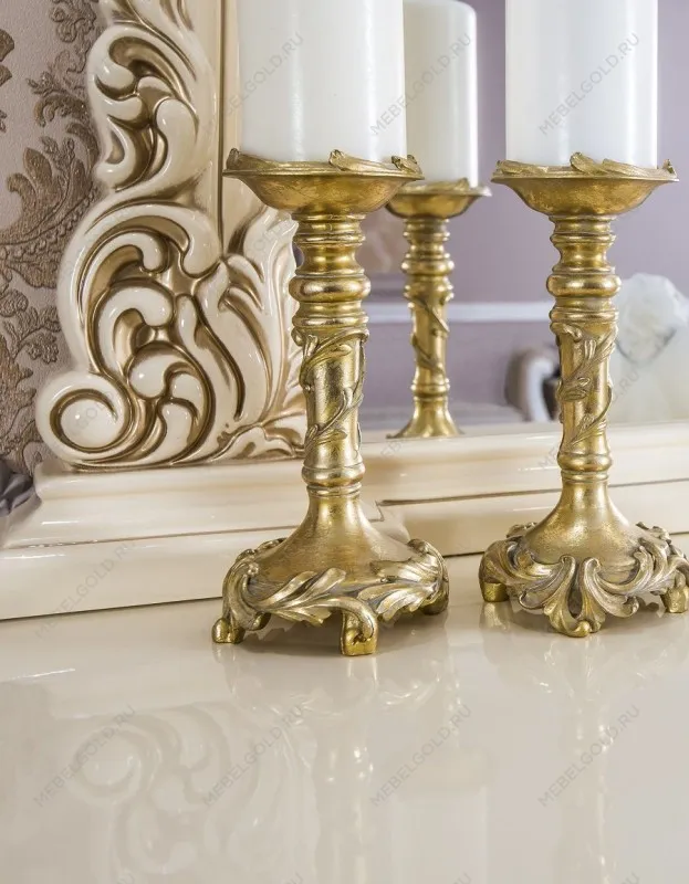 Зеркало для комода Джоконда крем глянец | изображение 4