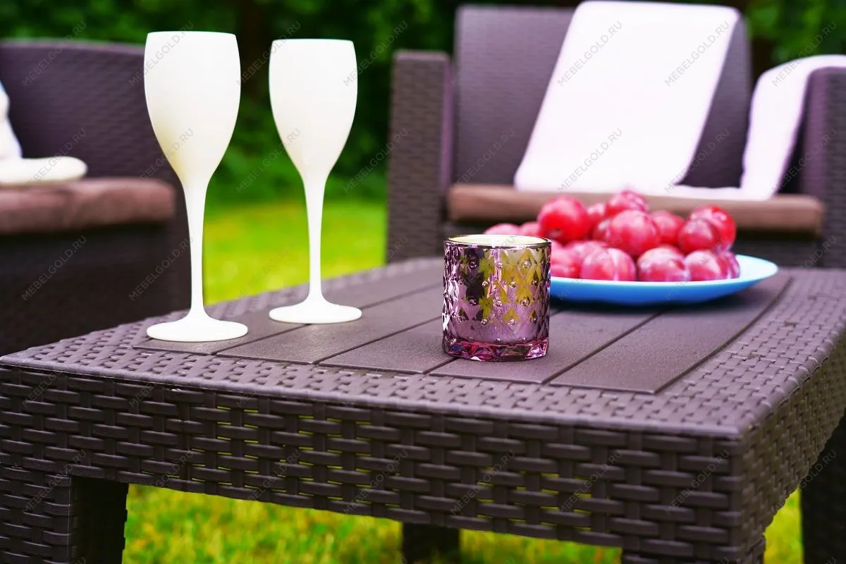 Комплект мебели Arizona Set, венге (на 4 персоны) | изображение 6