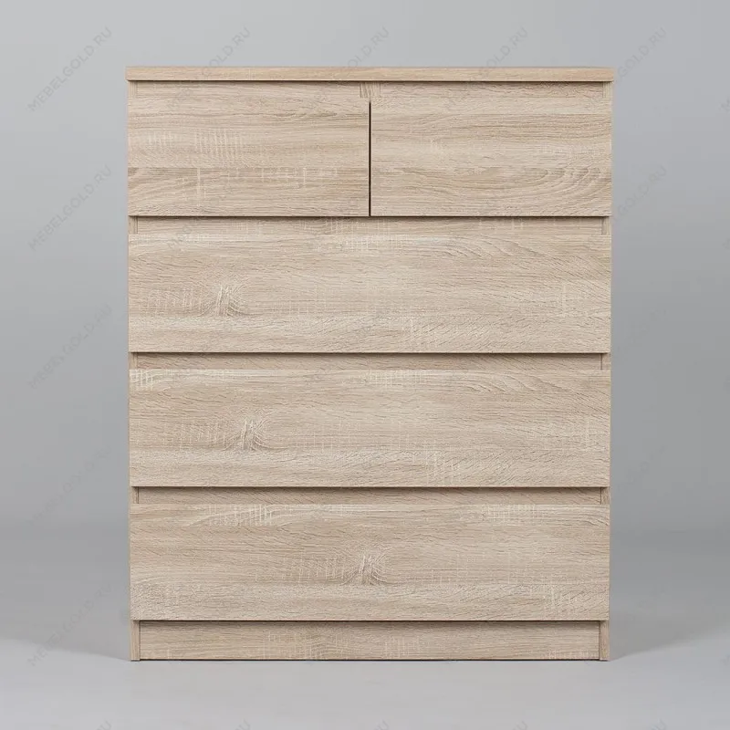 МАЛЬТА комод ИКЕА / IKEA 3+2 ящика 80х99 сонома | изображение 2