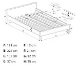 Кровать Halmar SOFIA 160 (белый) | изображение 4