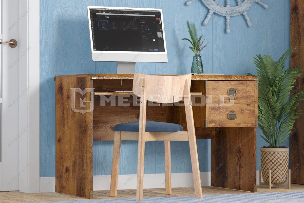 Балашиха - Стол письменный Индиана JBIU2S дуб саттер | изображение 2