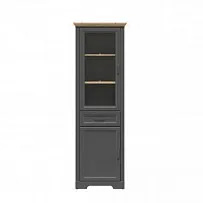 Шкаф с витриной Жасмин REG1W1D1S