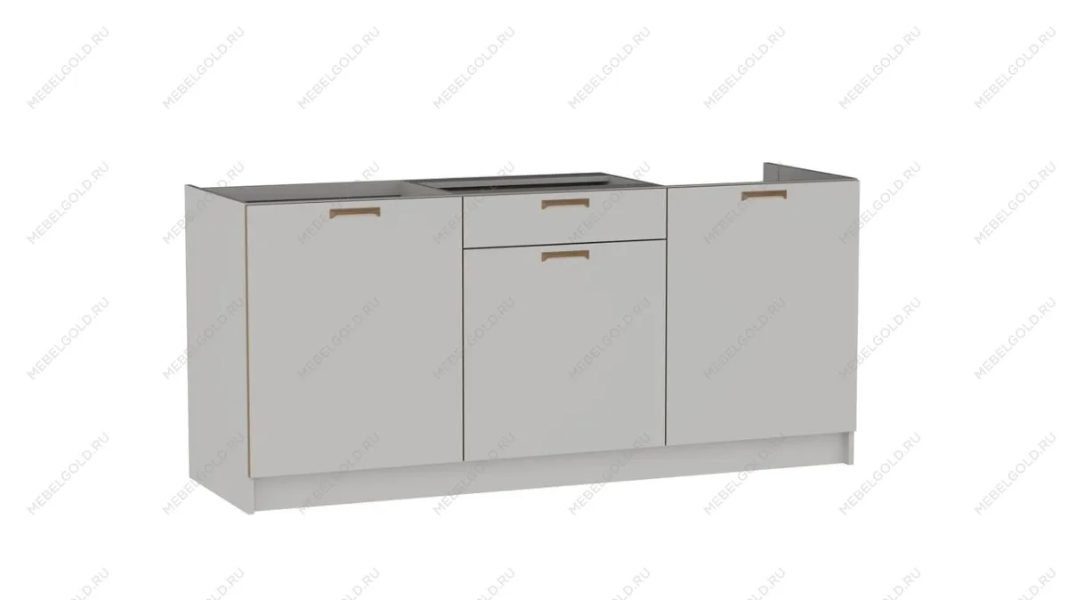 Стол С-180, Смарт (1800*566*820) Серый, 22603