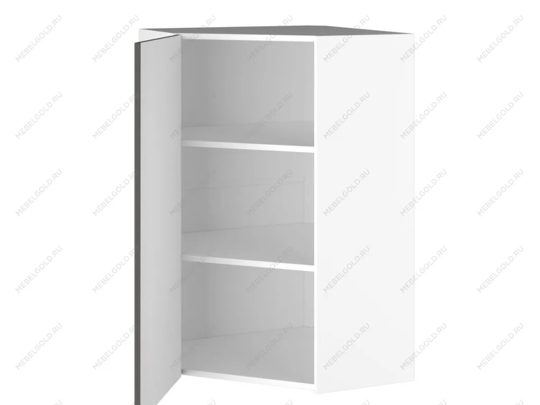 Шкаф 960 ШУ-60, Виста (600*600*960) Экокожа Серый, 26658 | изображение 1