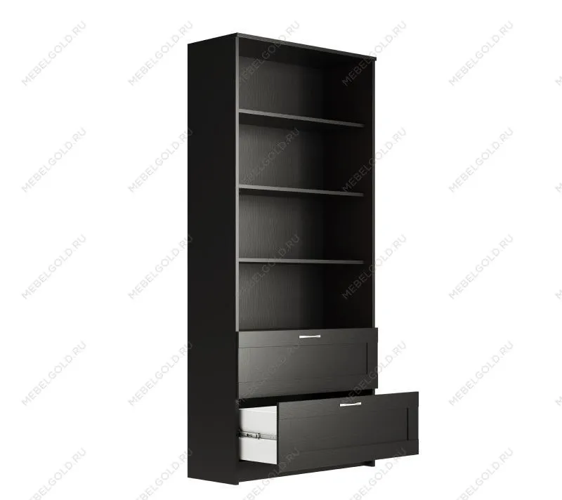 БРИМНЭС / СИРИУС Стеллаж ИКЕА / IKEA 2 ящика 78х190 Дуб Венге | изображение 2