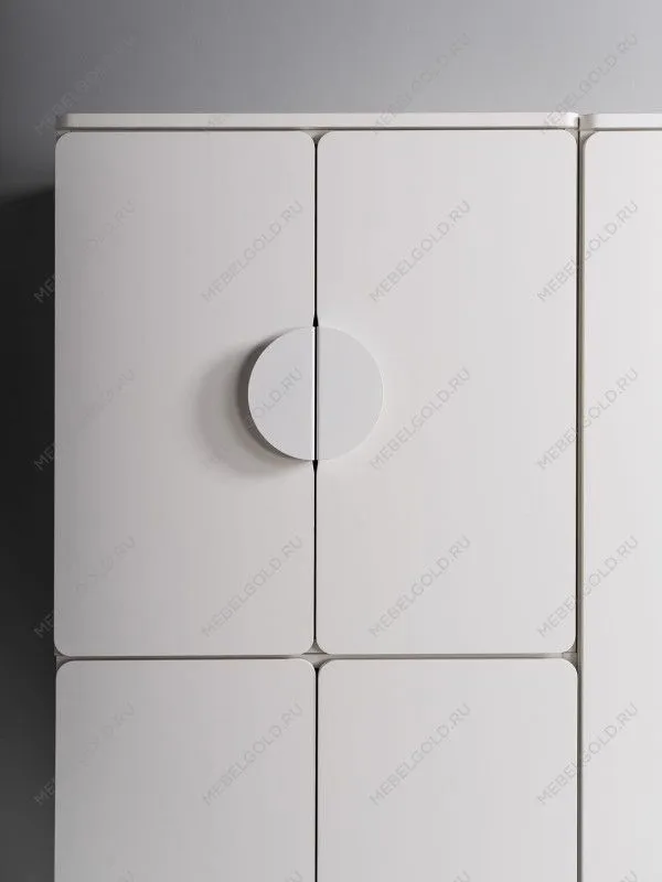 Шкаф Пикси распашной, с двумя дверьми и полкой 60x57x60, белый (робкий подснежник) | изображение 6