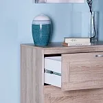 Комод Сириус, 3 ящика, 78х41х94 см, дуб сонома | изображение 2