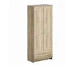 БРИМНЭС / СИРИУС Шкаф ИКЕА / IKEA для одежды 2 двери и 1 ящик сонома | изображение 3