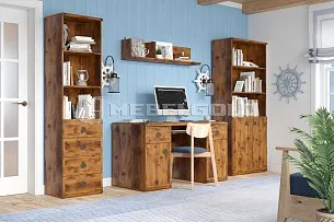 Стеллаж Индиана JREG4SO/50 дуб саттер