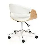 Кресло BEND белый/натуральный/хром | изображение 1