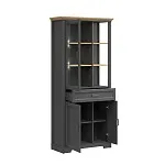 Шкаф с витриной Жасмин REG1W2D1S с подсветкой | изображение 2