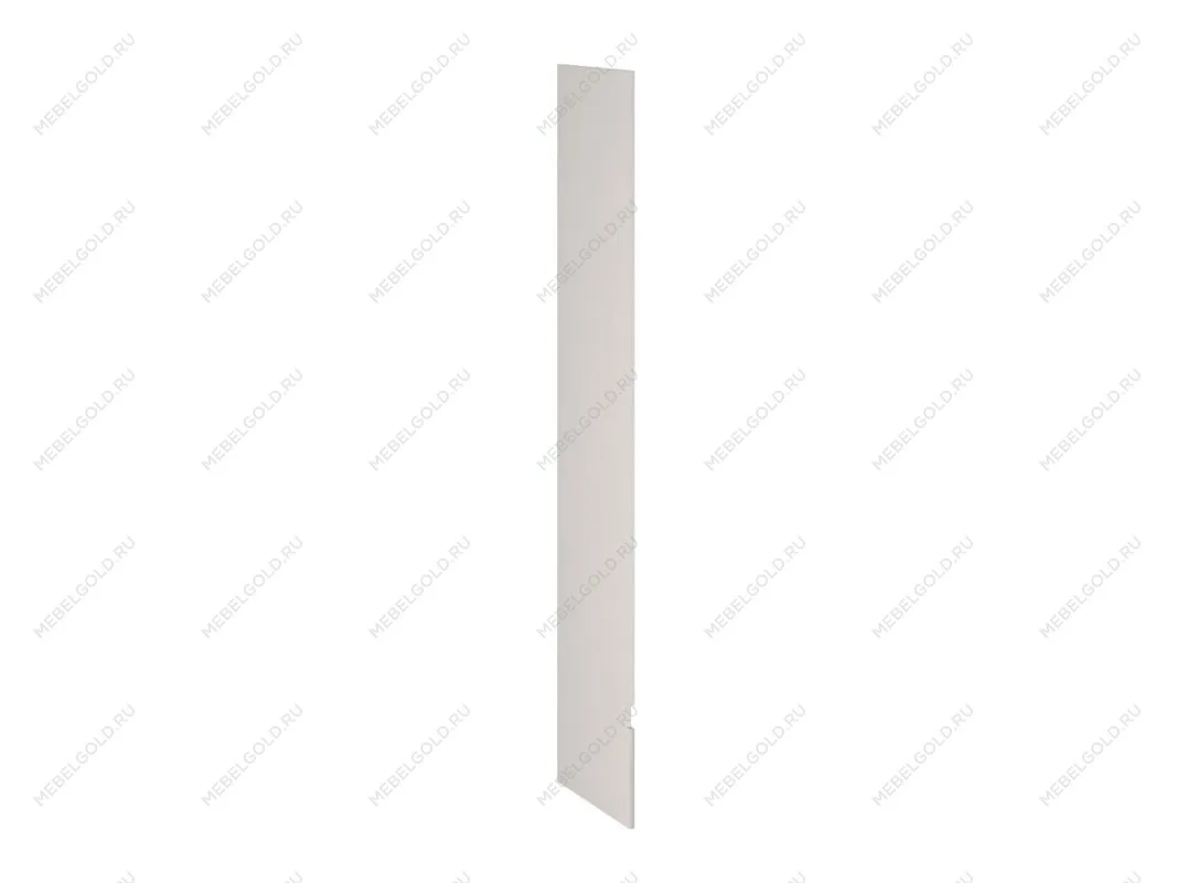 Бок замена шкафа-пенала 960 П-1 левый, Виста (16*570*2306) Экокожа Белый, 25668