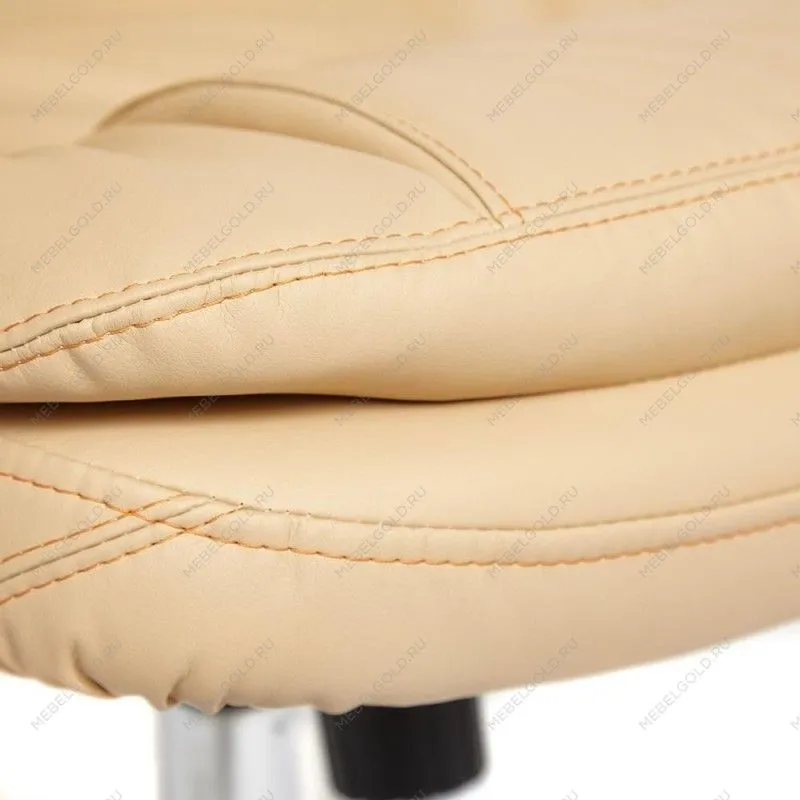 Кресло SOFTY LUX Бежевый, искусственная кожа | изображение 4