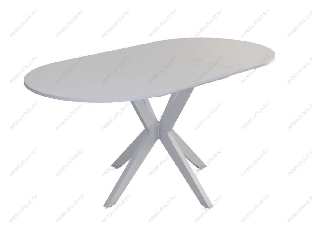 Стол Астерия (Белый /шпон Бук) 1300 (1750) * 900 | изображение 1