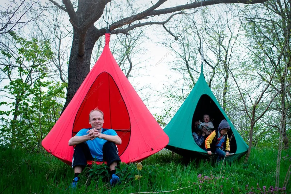 Гамак-кокон Jamber, зеленый | изображение 1