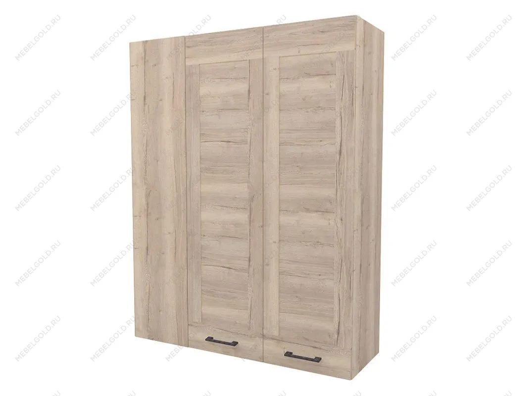 Пенал угловой ПУ-1216 (960), Дублин (1216*400*1548) Дуб галифакс белый, 21676