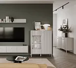 Витрина с подсветкой Далия REG1W1D персидский жемчуг | изображение 4