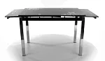 Стол обеденный Signal GD-017 110 раскладной (черный) | изображение 1