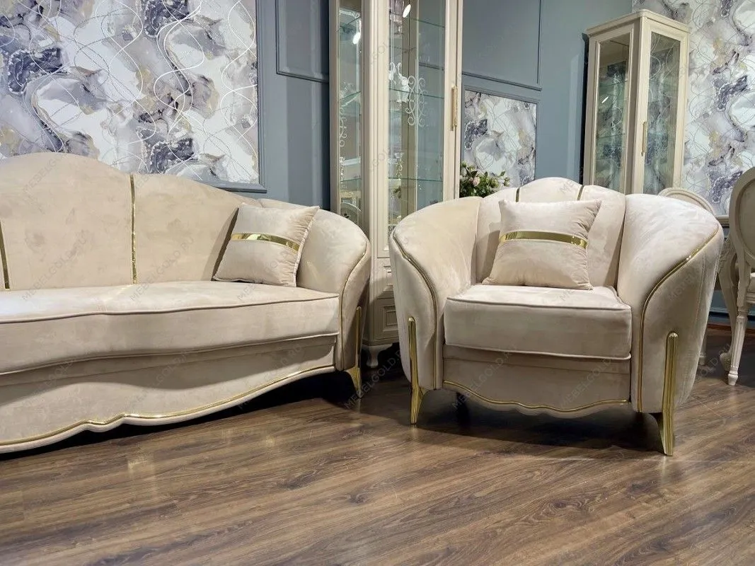 Комплект Лара бежевый золото | изображение 2