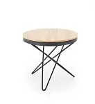 Стол журнальный Halmar LEILA (натуральный/черный) | изображение 6