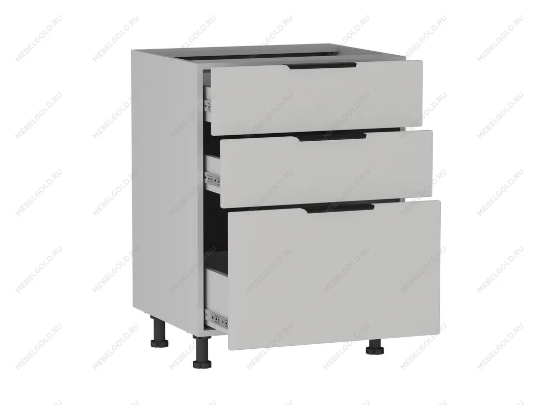 Стол с ящиками СЯ-60 (176/356), Ватель (600*523*820) Экокожа Белый, 23919 | изображение 1