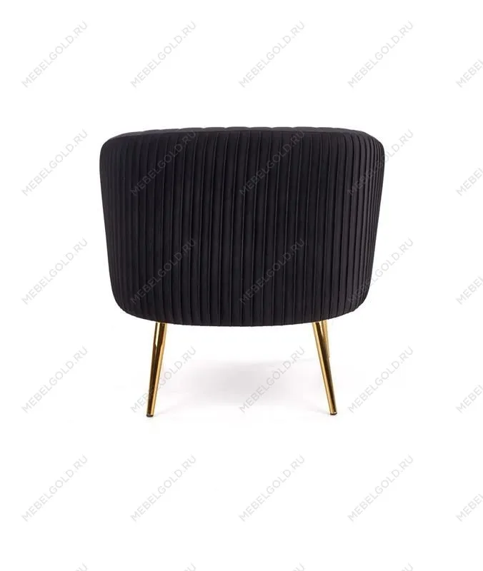 Кресло Halmar CROWN (черный/золотой) | изображение 1