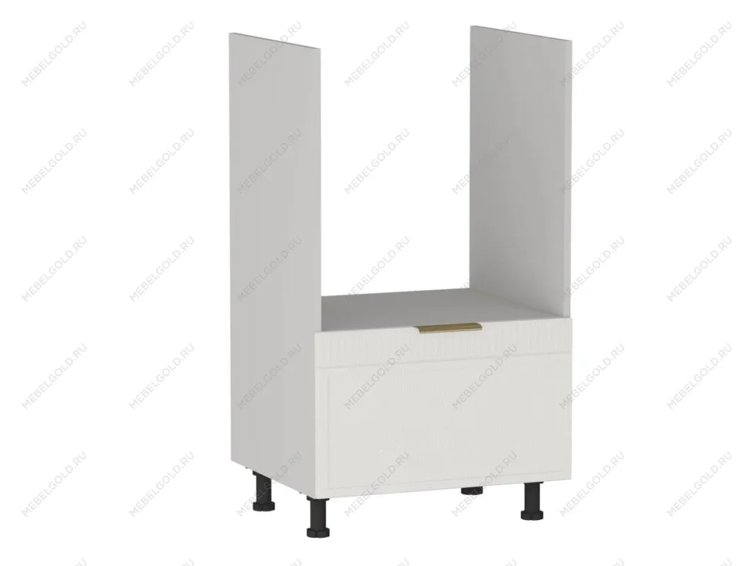 Стол под духовой шкаф 960 СД-60, Берта (600*571*1060) Экокожа Белый, 25302