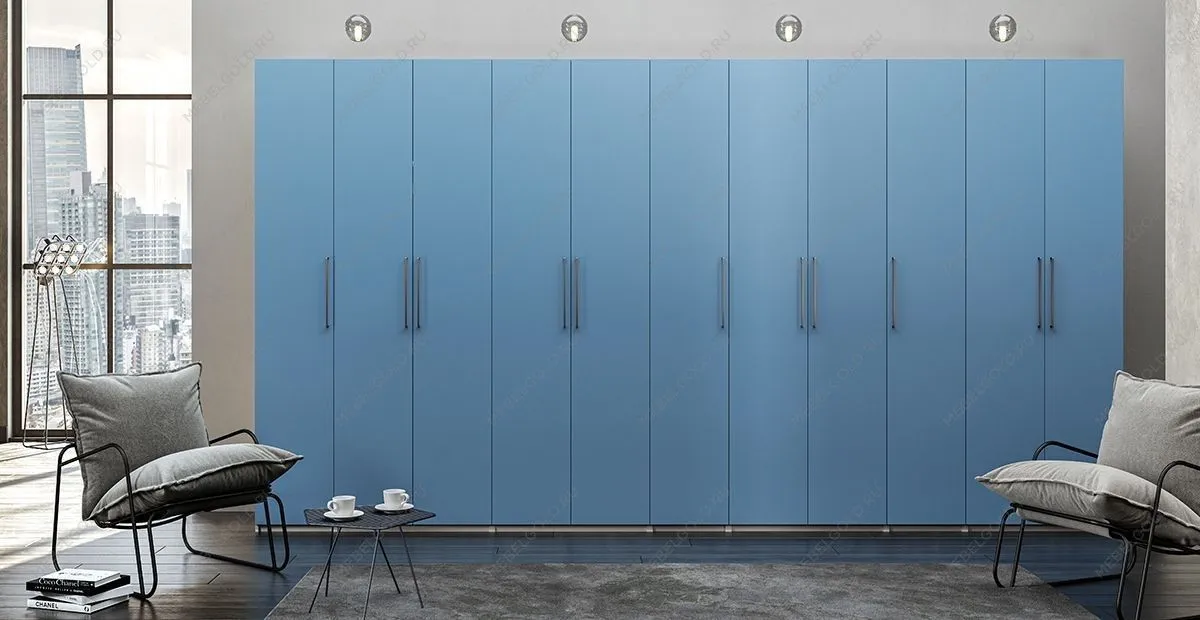 Шкаф Отис МН-039-09 П9 с фасадом МДФ (краска матовая RAL) | изображение 4