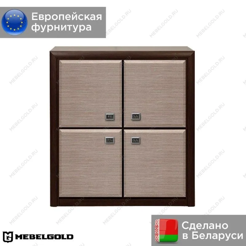 Тумба Коен KOM4D Венге/Штрокс (NEW) | изображение 1