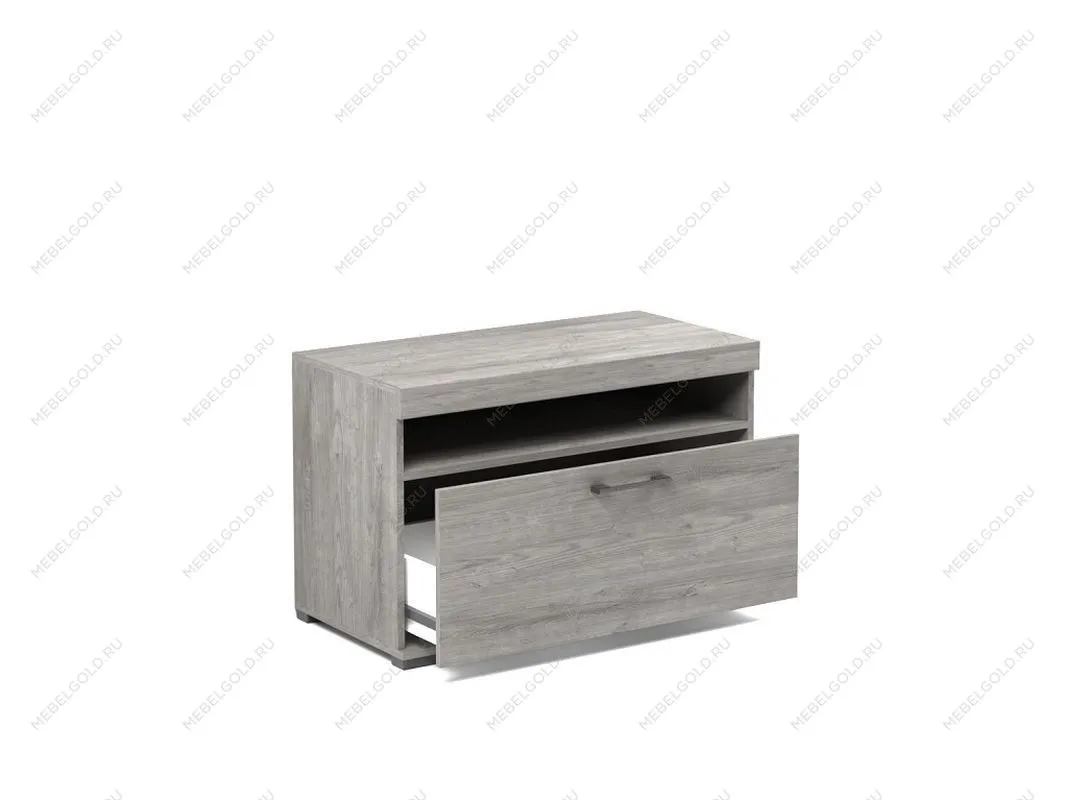 Тумба Д-5 малая под ТВ, Денвер (900*450*576) Риббек серый, 31308 | изображение 1