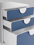 Комод Пикси, 3 ящика 60x57x60, озорной василек | изображение 14