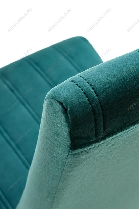 Стул кухонный Halmar DIEGO 2 (темно-зеленый/черный) | изображение 5