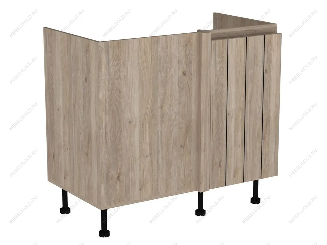 Стол под мойку угловой СМУ-100 правый, Оттава (954*534*870) Дуб Мария, 22214