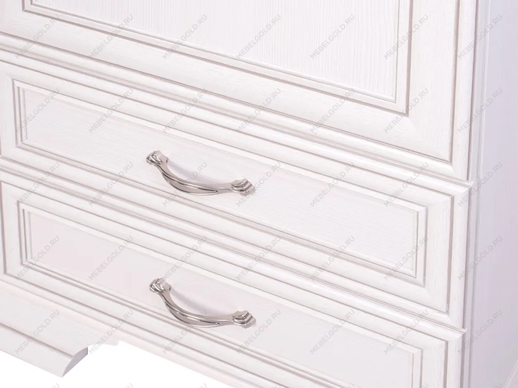 Шкаф 1-створчатый Тиффани 1D2S вудлайн кремовый | изображение 6