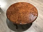 Столик круглый Джоконда корень дуба глянец | изображение 5