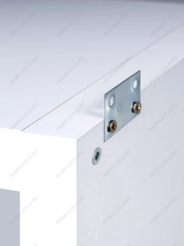 Полка настенная Фора, 30х189х27 см, белый | изображение 6