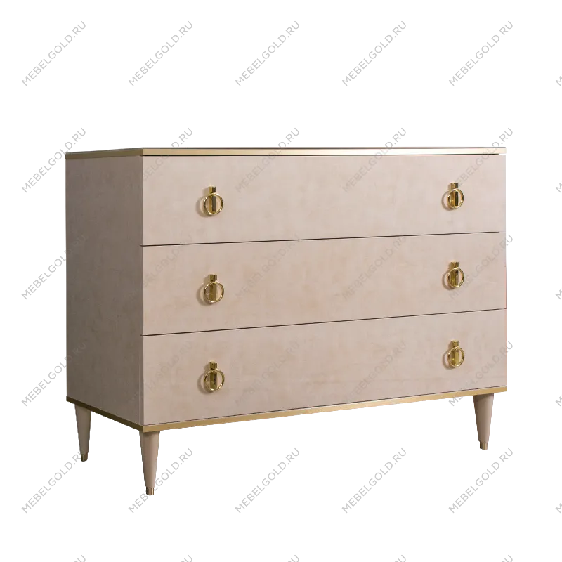 Комод Римини (Латте/Золото) РМКМ-1
