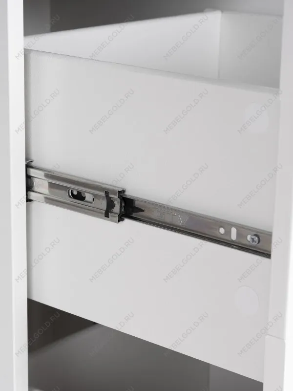 Стеллаж Сириус, 2 ящика, 39х35х190 см, белый | изображение 6