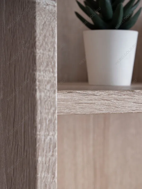 Стеллаж Сириус, 5 полок, 39х34х190 см, дуб сонома | изображение 2