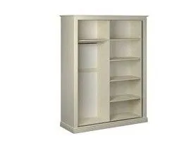 Шкаф-купе 2-х дверный (без дверей), Сиена (1814*654*2304) Береза бежевая, 12316