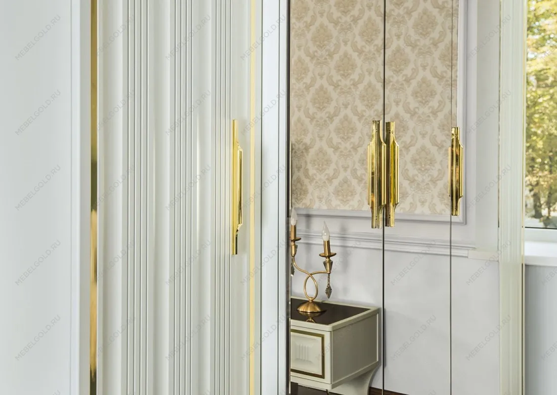 Шкаф Замира 4-дверный оливковый | изображение 4