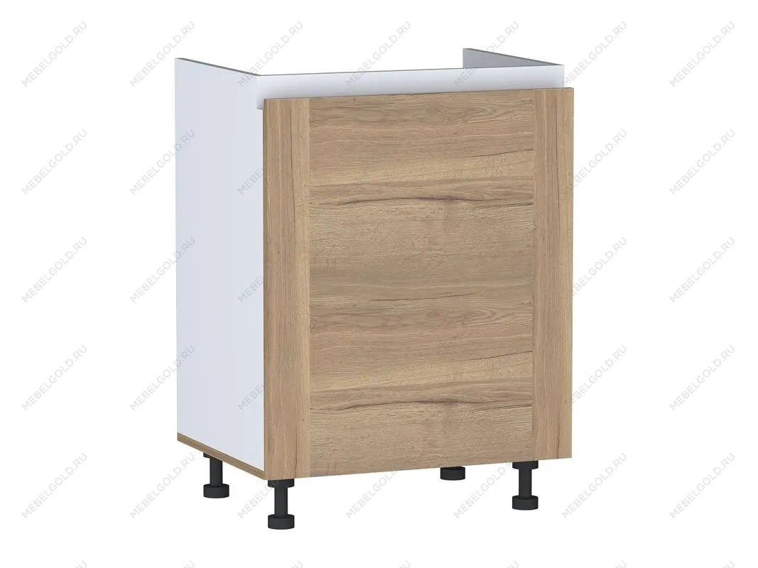 Стол под мойку СМ-60, Сити (600*470*820) Дуб Галифакс натуральный, 20808