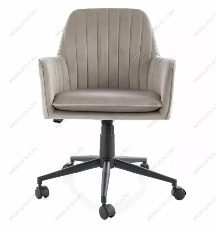 Кресло компьютерное Signal Q-886 Velvet Bluvel 40 (темно-бежевый) | изображение 1