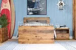 Кровать Индиана JLOZ/90 дуб саттер | изображение 1