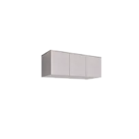 Антресоль для 3-х дверного шкафа Римини (Белый/серебро) РМАН-1(3)